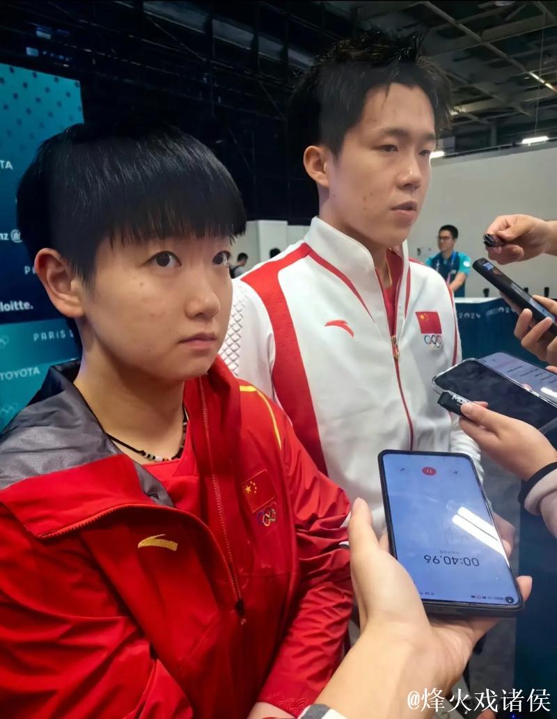 莎头混双两连胜采访!王楚钦亲承状态极佳,孙颖莎备战女单未采访 莎头混双两连胜采访!王楚钦亲承状态极佳,孙颖莎备战女单未采访